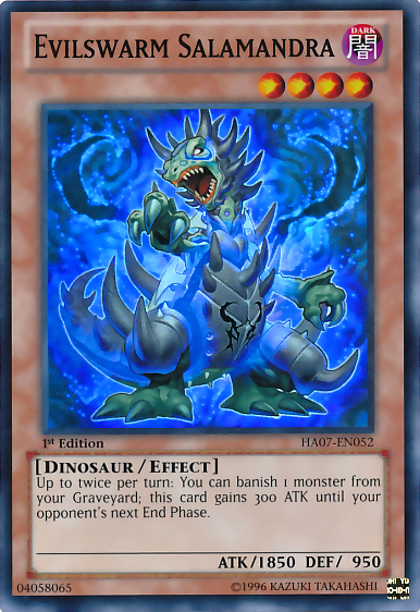 Evilswarm Salamandra [HA07-EN052] Super Rare | Cracking-Singles