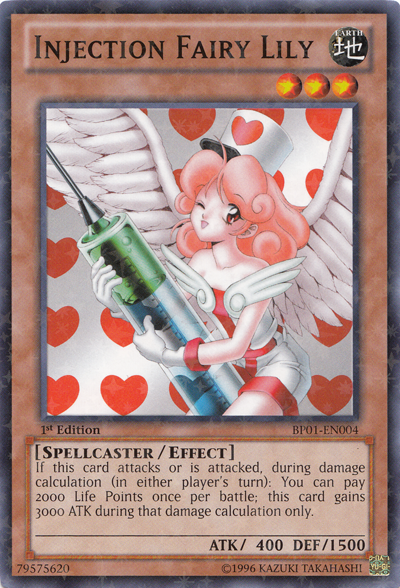 Injection Fairy Lily [BP01-EN004] Starfoil Rare | Cracking-Singles