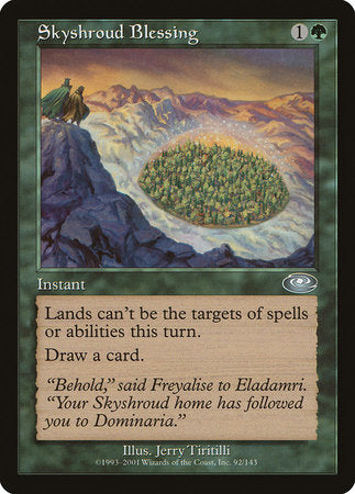 Skyshroud Blessing [Planeshift] | Cracking-Singles