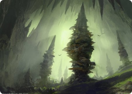 Forest (280) Art Card [Dungeons & Dragons: Adventures in the Forgotten Realms Art Series] | Cracking-Singles