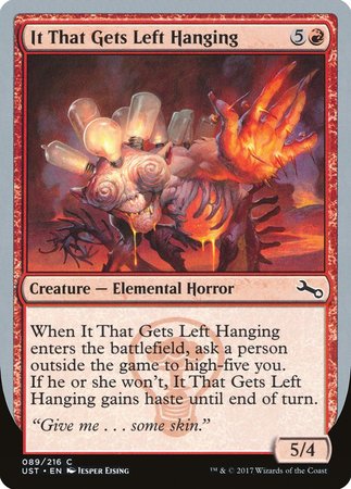 It That Gets Left Hanging [Unstable] | Cracking-Singles