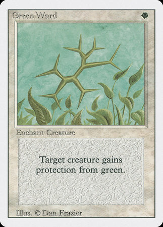 Green Ward [Revised Edition] | Cracking-Singles