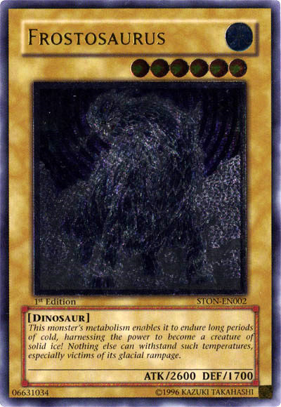 Frostosaurus [STON-EN002] Ultimate Rare | Cracking-Singles