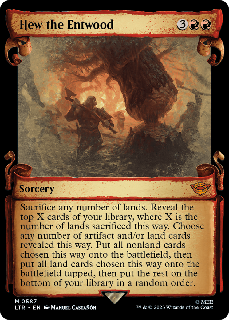 Hew the Entwood [The Lord of the Rings: Tales of Middle-Earth Showcase Scrolls] | Cracking-Singles