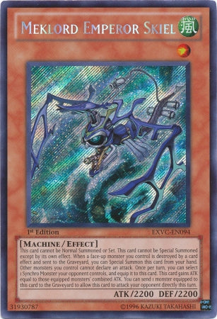 Meklord Emperor Skiel [EXVC-EN094] Secret Rare | Cracking-Singles