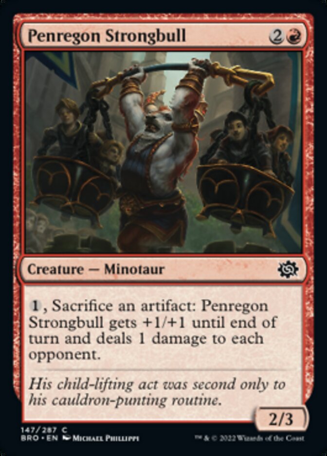 Penregon Strongbull [The Brothers' War] | Cracking-Singles