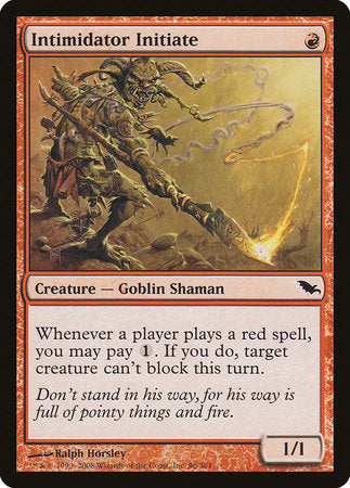 Intimidator Initiate [Shadowmoor] | Cracking-Singles