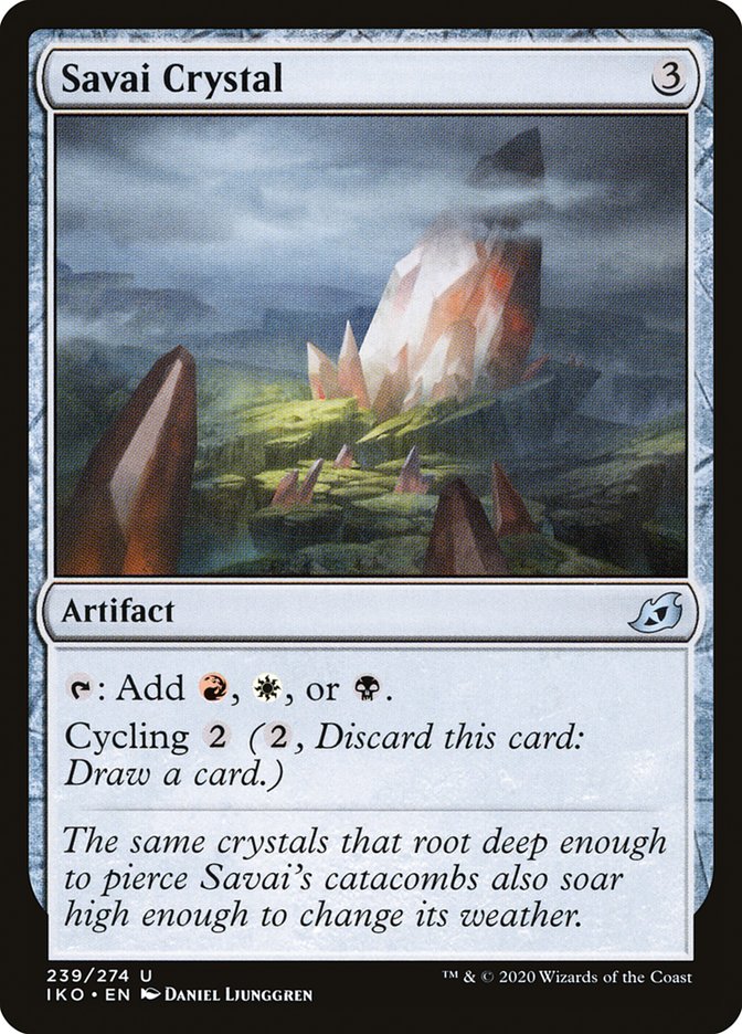 Savai Crystal [Ikoria: Lair of Behemoths] | Cracking-Singles