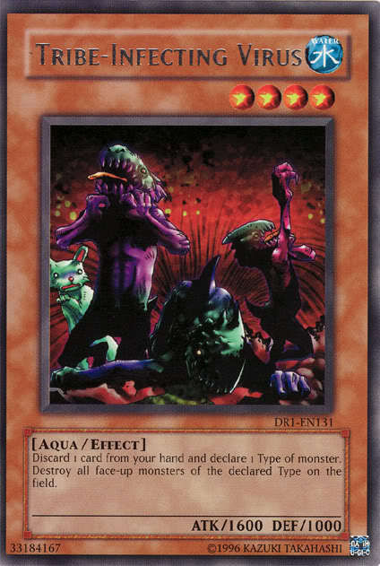 Tribe-Infecting Virus [DR1-EN131] Rare | Cracking-Singles