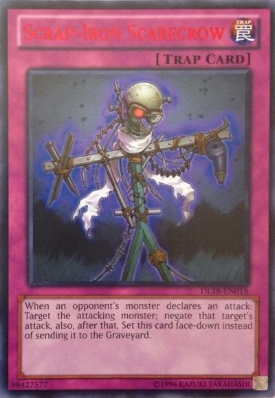 Scrap-Iron Scarecrow (Green) [DL18-EN018] Rare | Cracking-Singles