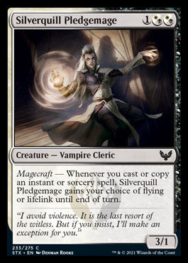 Silverquill Pledgemage [Strixhaven: School of Mages] | Cracking-Singles