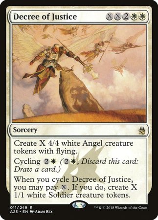 Decree of Justice [Masters 25] | Cracking-Singles