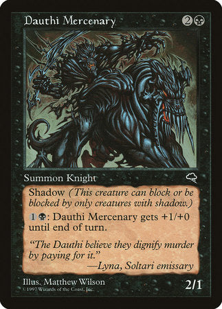 Dauthi Mercenary [Tempest] | Cracking-Singles
