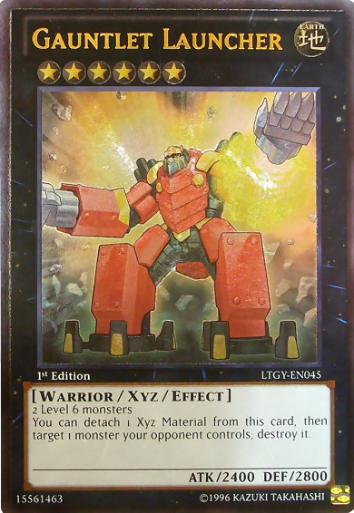 Gauntlet Launcher [LTGY-EN045] Ultimate Rare | Cracking-Singles