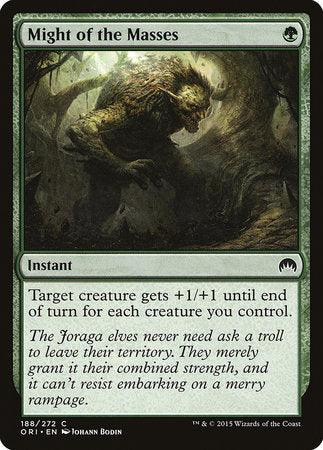 Might of the Masses [Magic Origins] | Cracking-Singles