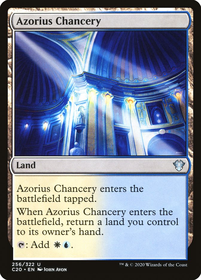 Azorius Chancery [Commander 2020] | Cracking-Singles