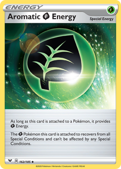 Aromatic Grass Energy (162/185) [Sword & Shield: Vivid Voltage] | Cracking-Singles