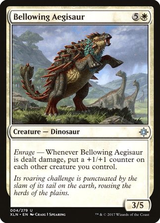 Bellowing Aegisaur [Ixalan] | Cracking-Singles