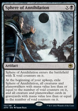 Sphere of Annihilation (Promo Pack) [Dungeons & Dragons: Adventures in the Forgotten Realms Promos] | Cracking-Singles