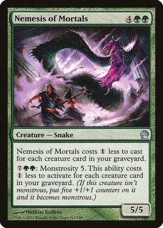 Nemesis of Mortals [Theros] | Cracking-Singles