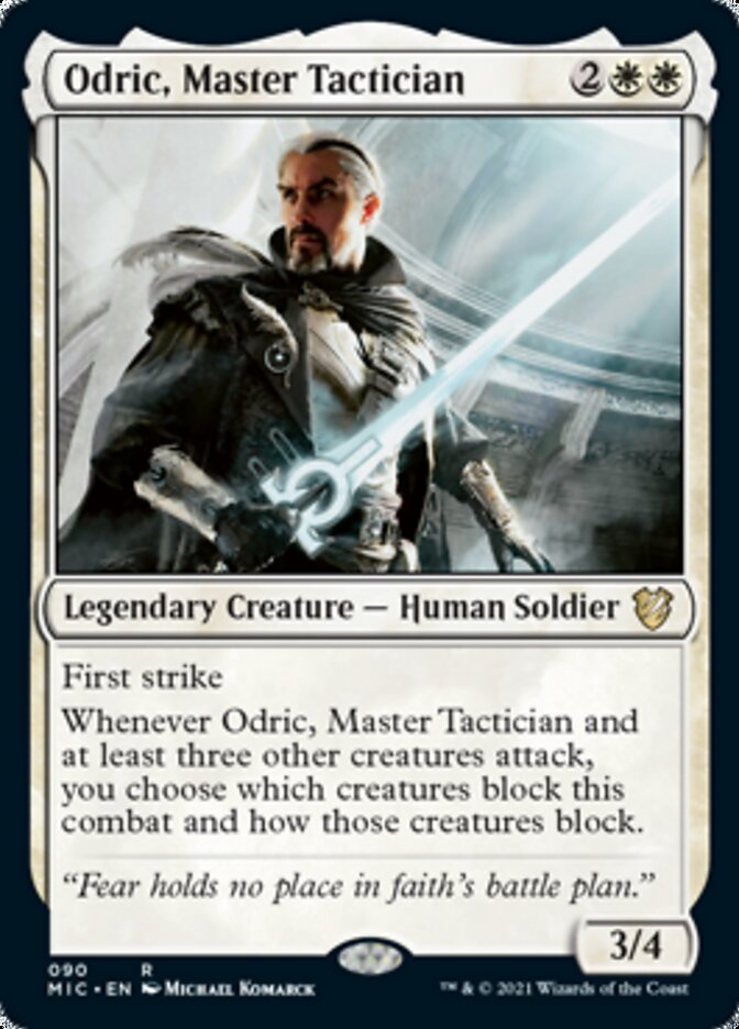 Odric, Master Tactician [Innistrad: Midnight Hunt Commander] | Cracking-Singles