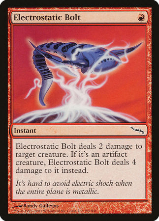 Electrostatic Bolt [Mirrodin] | Cracking-Singles