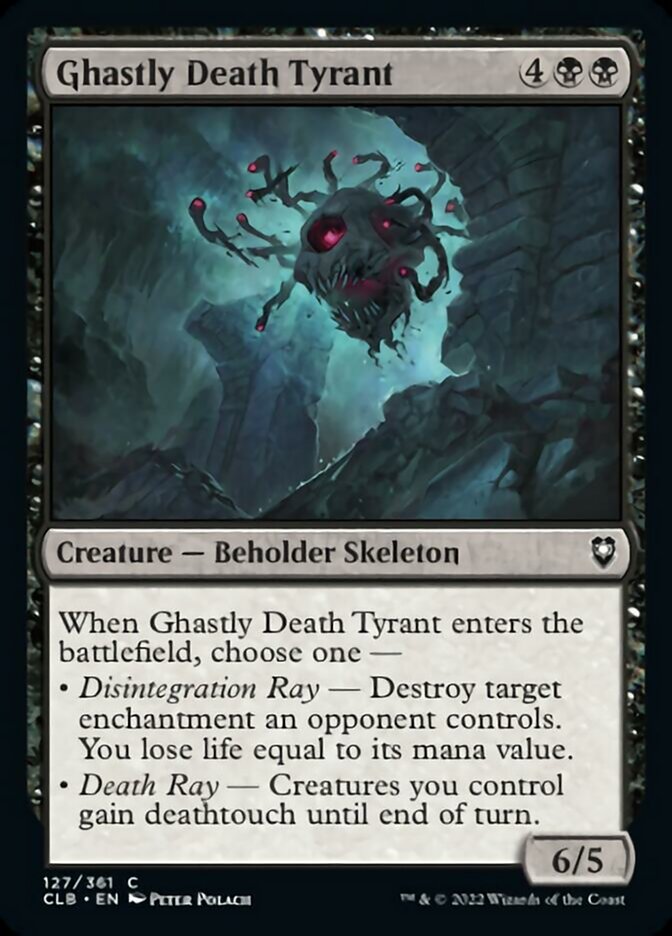 Ghastly Death Tyrant [Commander Legends: Battle for Baldur's Gate] | Cracking-Singles