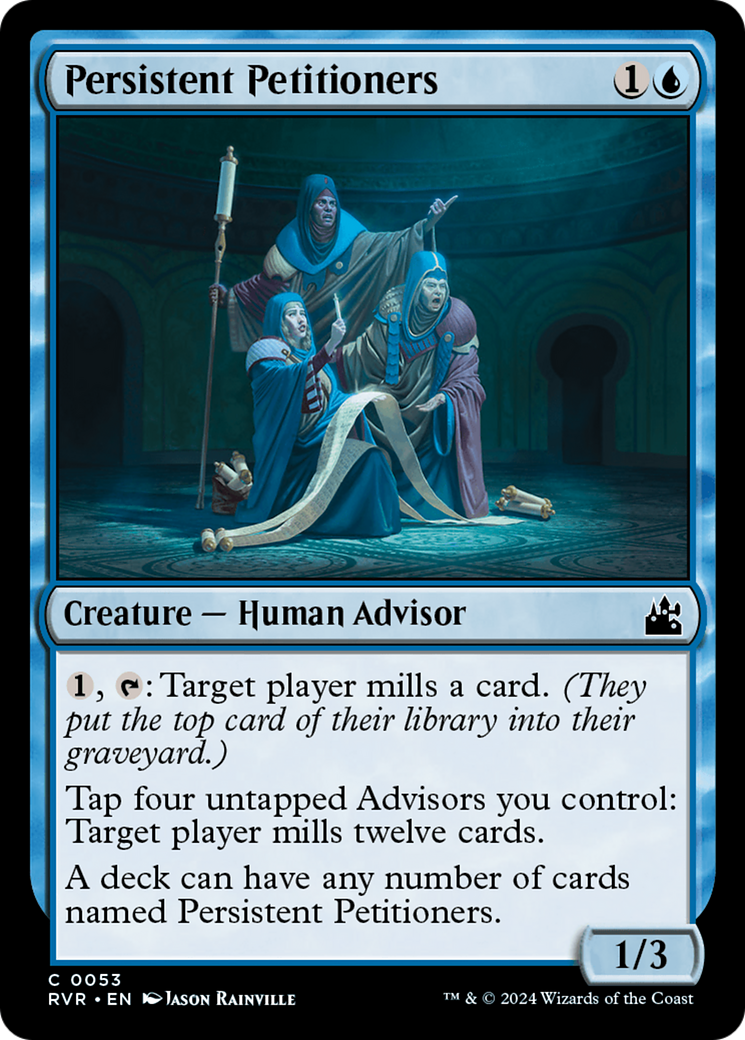 Persistent Petitioners [Ravnica Remastered] | Cracking-Singles