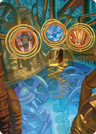 Extraplanar Lens Art Card [Commander Masters Art Series] | Cracking-Singles