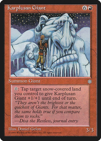 Karplusan Giant [Ice Age] | Cracking-Singles