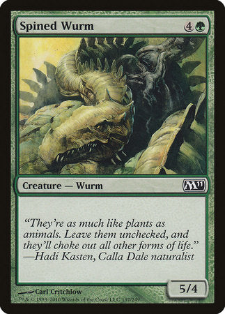 Spined Wurm [Magic 2011] | Cracking-Singles