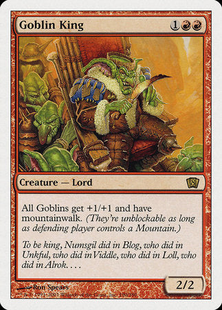 Goblin King [Eighth Edition] | Cracking-Singles
