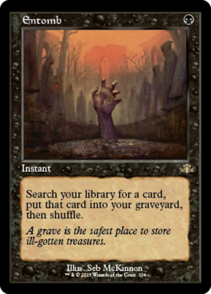 Entomb (Retro) [Dominaria Remastered] | Cracking-Singles