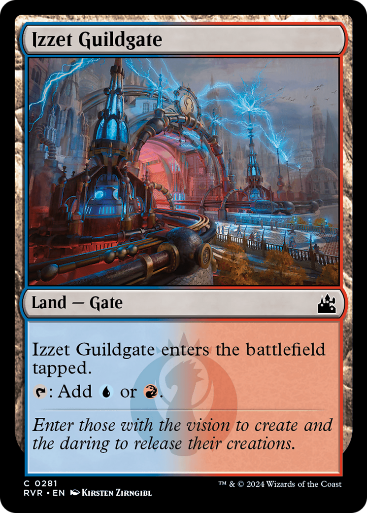 Izzet Guildgate [Ravnica Remastered] | Cracking-Singles