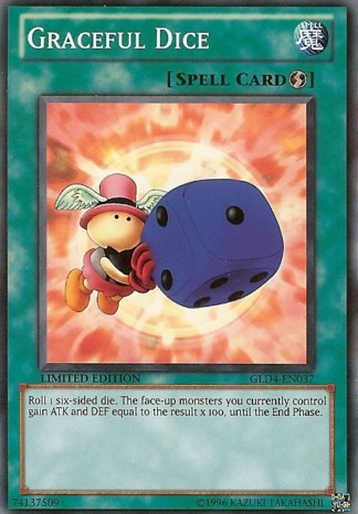 Graceful Dice [GLD4-EN037] Common | Cracking-Singles