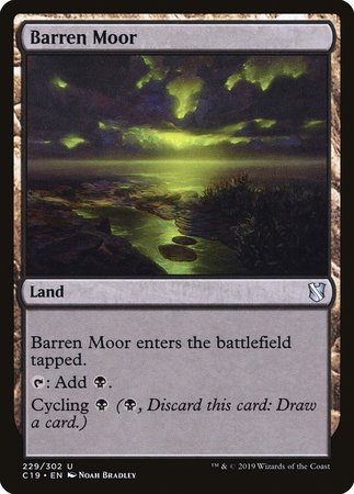 Barren Moor [Commander 2019] | Cracking-Singles