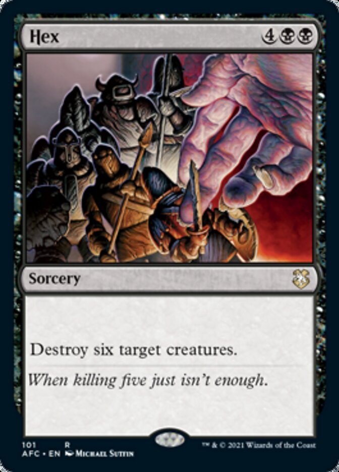 Hex [Dungeons & Dragons: Adventures in the Forgotten Realms Commander] | Cracking-Singles