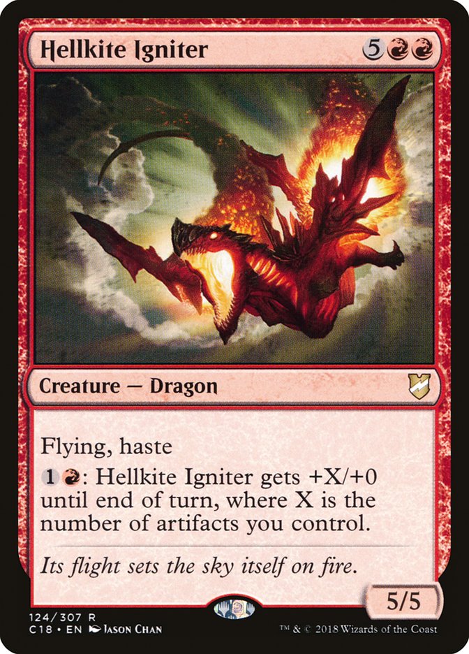 Hellkite Igniter [Commander 2018] | Cracking-Singles