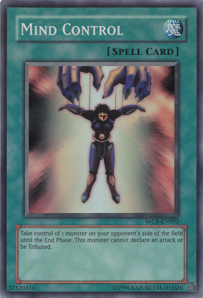 Mind Control [WC5-EN003] Super Rare | Cracking-Singles
