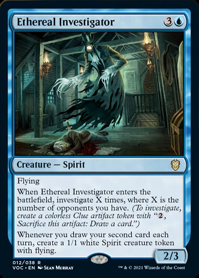 Ethereal Investigator [Innistrad: Crimson Vow Commander] | Cracking-Singles
