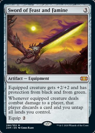 Sword of Feast and Famine [Double Masters] | Cracking-Singles