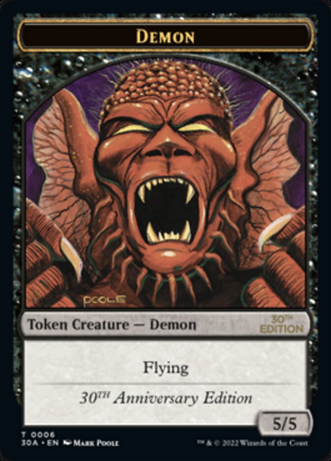Demon Token [30th Anniversary Tokens] | Cracking-Singles