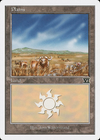 Plains (332) [Classic Sixth Edition] | Cracking-Singles