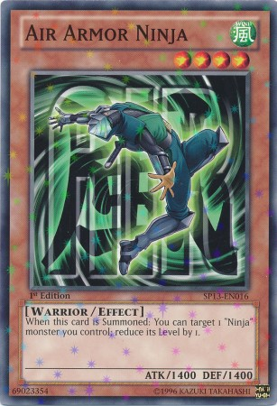 Air Armor Ninja [SP13-EN016] Starfoil Rare | Cracking-Singles