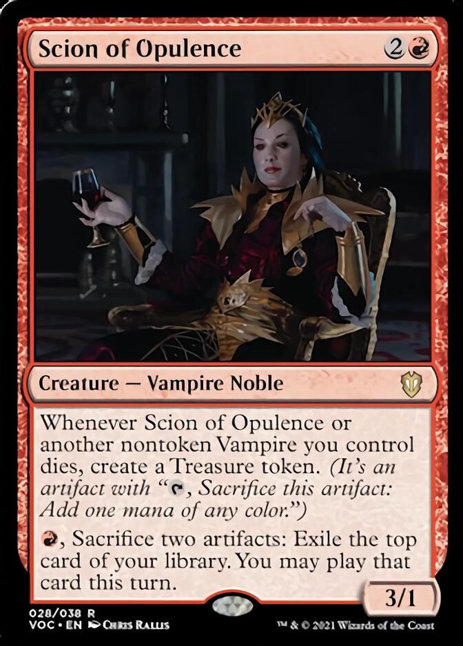 Scion of Opulence [Innistrad: Crimson Vow Commander] | Cracking-Singles