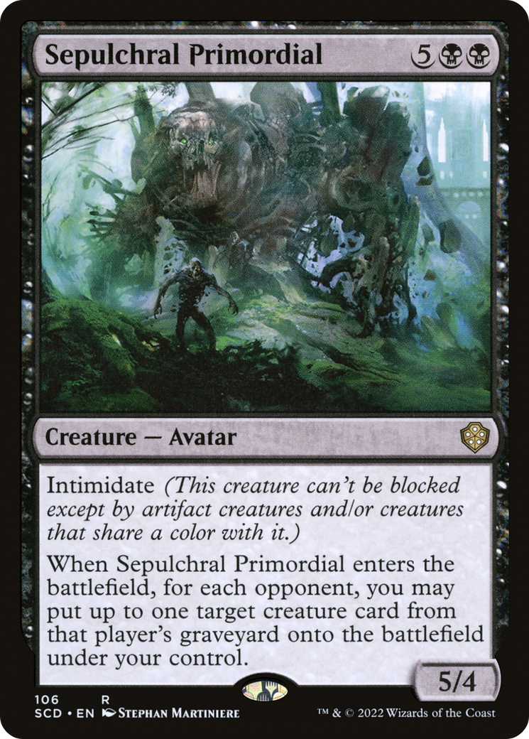 Sepulchral Primordial [Starter Commander Decks] | Cracking-Singles