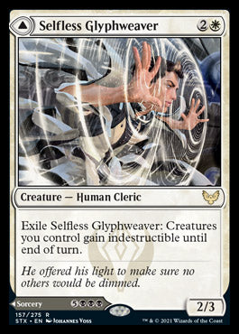 Selfless Glyphweaver // Deadly Vanity [Strixhaven: School of Mages] | Cracking-Singles