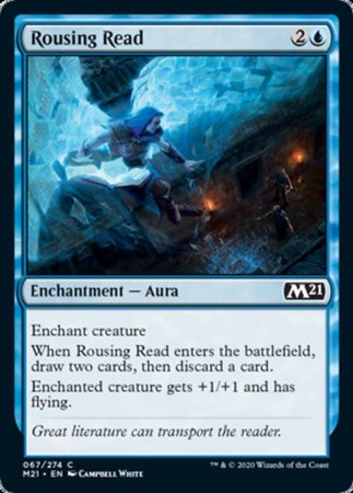 Rousing Read [Core Set 2021] | Cracking-Singles