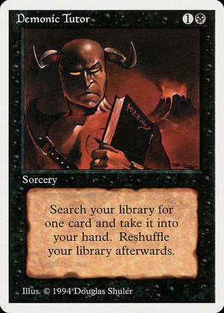 Demonic Tutor [Summer Magic / Edgar] | Cracking-Singles