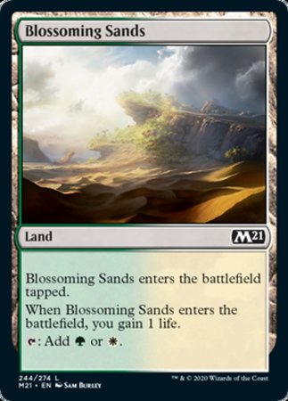 Blossoming Sands [Core Set 2021] | Cracking-Singles